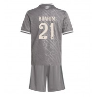 Camisa de time de futebol Real Madrid Brahim Diaz #21 Replicas 3º Equipamento Infantil 2024-25 Manga Curta (+ Calças curtas)